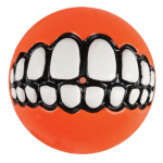 Rogz Grinz Orange oranžinis kamuoliukas, 49mm