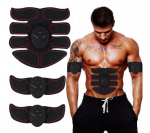 Belaidis EMS treniruoklis Smart fitness, 3vnt, juodas