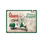 Metalinė plok&scaron;tė 30x40 cm / Vespa - Italian Legend
