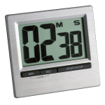 Skaitmeninis laikmatis ir chronometras su aliuminio priekiu 38.2013.54