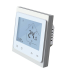 SPRING TR002 - 1W, Termostatas elektros grindiniam &scaron;ildymui, baltas