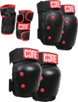 CORE kelių, alkūnių, rie&scaron;o apsaugos, 3 pak. S dydis