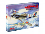 Klijuojamas Modelis ICM 48061 Spitfire Mk.IX, WWII British Fighter 1/48