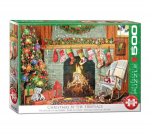 Dėlionė Eurographics, 6500-5502, Christmas by the Fireplace, 500 d.