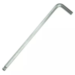 &Scaron;e&scaron;iakampis raktas su rutuliu 4.0mm, CRV, ilgas