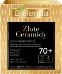 Veido kremas nuo rauk&scaron;lių Bielenda Golden Ceramids 70+, 50 ml