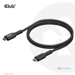 Club3D USB Type-C į Micro USB kabelis 1m, USB 2.0, juodas, M/M