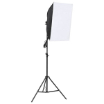 Fotostudijos komplektas su &scaron;viesdėže ir fonais
