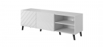 TV spintelė Cama Meble Abeto, 150x42x52 cm, balta