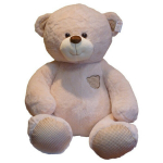 TULILO Pliu&scaron;as Octavian Teddy Bear kreminis 75 cm, Color