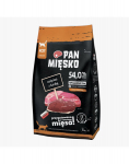Pan Mięsko sausas maistas katėms su ver&scaron;iena ir antiena, 5 kg