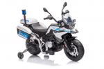 Vaiki&scaron;kas elektrinis policijos motoroleris JT5002B, baltas