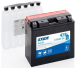 Moto akumuliatorius Exide, 12V