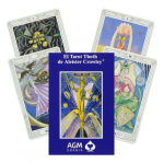 Aleister Crowley Thoth Tarot Pocket Version Italian Edition kortos AGM