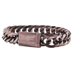 Plieninė apyrankė vyrams Police pj25507bsebr-02-s (21 cm)