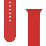 Silikoninis dirželis Apple Watch Ultra/SE 42/44/45 mm, raudonas