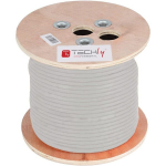 Tinklo Kabelis - Techly ITP-C6A-FLS305 Cat6a S/FTP Tinklo Kabelis 305m Pilkas