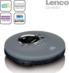 "Lenco CD-400GY" - CD/MP3 diskas ir DAB+/FM radijas