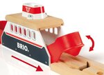 BRIO World - 33569 - Garso ir &scaron;viesos perdavimo laivas - Medinės traukinių grandinės priedas - nuo 3 metų