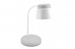 LED stalinis &scaron;viestuvas 6W Helin, baltas / pilkas, LB-HEL6W-15-DEC, GTV