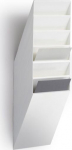Durable Flexiboxx A4 vertikalus organizatorius su 6 stalčiukais, baltas