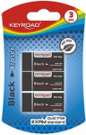 Keyroad juoda trintukas, 3 vnt.