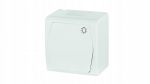 Elektro-plast Hermes 2 jungiklis 10a Ip44 baltas