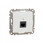 Integruotas duomenų 1xRJ45 lizdas CAT6 UTP, mechaninis SEDNA Design