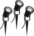 Paulmann 98897 Led ta&scaron;kiniai &scaron;viestuvai sodui, 3 vnt., Ip65, Gu10