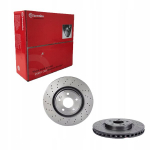 Brembo 09.b807.51 stabdžių diskas priekinis perforuotas/ventiliuojamas