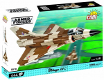 Lėktuvas modelis - COBI - MIRAGE IIIC - 444 dalys - Plastikas - Nuo 10 metų