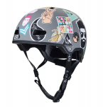 &Scaron;almas Micro ABS Sticker (M 54-58cm), pilkas