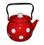 Emaliuotas arbatinukas, 2,5l