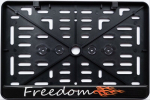 Motociklo valstybinio numerio rėmelis Freedom Virbantė 150 x 250 mm, 1 vnt.