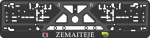 Valstybinio numerio laikiklis Žemaitėjė Virbantė 520 x 110 mm