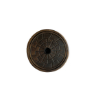 Gipsinė žvakidė su skandinavi&scaron;ku ra&scaron;tu plonoms žvakėms