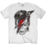 Mar&scaron;kinėliai unisex Choppers David Bowie Halftone Flash Face, balti