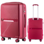 Vidutinis lagaminas Wings DQ181, 65cm raudonas