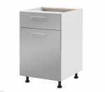 Pastatoma spintelė Liveo Tiffany T18/D50S1, 50 cm, pilka