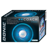 Stalo teniso kamuoliukai Donic P40+ Coach, 120 vnt, balti