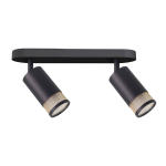 Lubų lempa Candellux Flin 92-27672 juoda juostelė 2x15W GU10