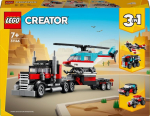 31146 LEGO&reg; Creator 3in1 Bortinis sunkvežimis su sraigtasparniu