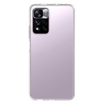 Kieto silikono (TPU) dėklas - skaidrus (Redmi Note 11 Pro+)