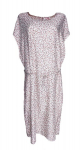 Suknelė moterims, balta/rožinė, XL/XXXL