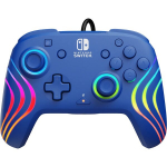 PDP Afterglow Wave Wired Controller -langallinen peliohjain, sininen, Switch