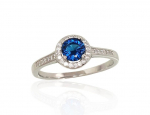 Sidabrinis žiedas Diamond Sky "Hearts and Arrows VII" DS01G372