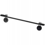 Rank&scaron;luosčių laikiklis vonios kambariui su siurbtukais, 60 x 8,5 x 11 cm