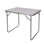Turistinis sulankstomas stalas, 80x60x70 cm, baltas