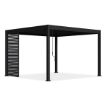 Horizontalios žaliuzės pavėsinėms Pergola ELEGANCE/DELUXE/FUSION 1.2 m, Anthracite (113.3&nbsp;cm)