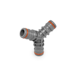 Tri&scaron;akis žarnų jungtuvas Bradas WHITE LINE POWER JET